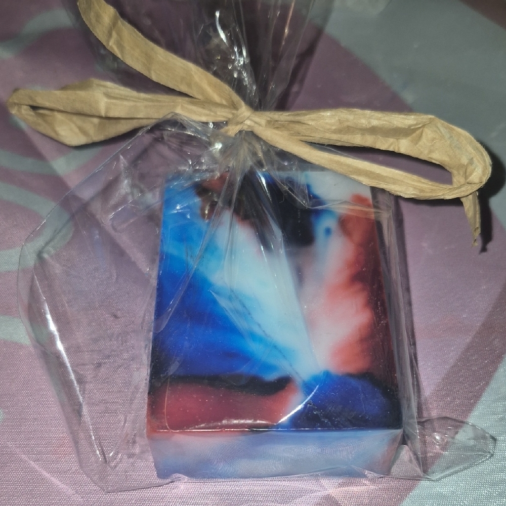 Tie Dye/Watercolored Handcrafted Shea Butter Soap